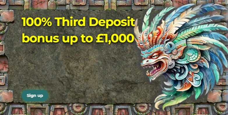 Aztec Paradise Casino free spins offer